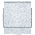 GALINA - BLUES Schumacher Wallpaper | Wallpaper Twins GALINA BLUES Schumacher Wallpaper wallpaper - SKU 5012020