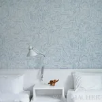 GALINA - BLUES Schumacher Wallpaper | Wallpaper Twins GALINA BLUES Schumacher Wallpaper wallpaper - SKU 5012020