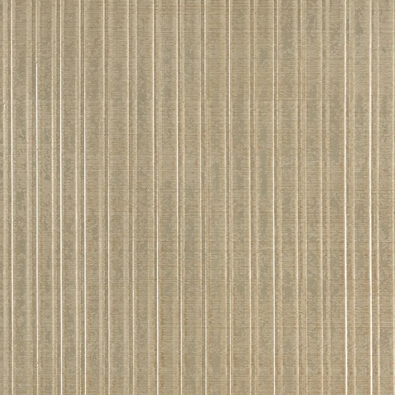 Schumacher GALVANIZED RIB wallpaper, color AGED GOLD, SKU 5007361