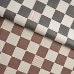 Gambit Panel COCOA & CHARCOAL Schumacher Wallpaper wallpaper - SKU 5014263