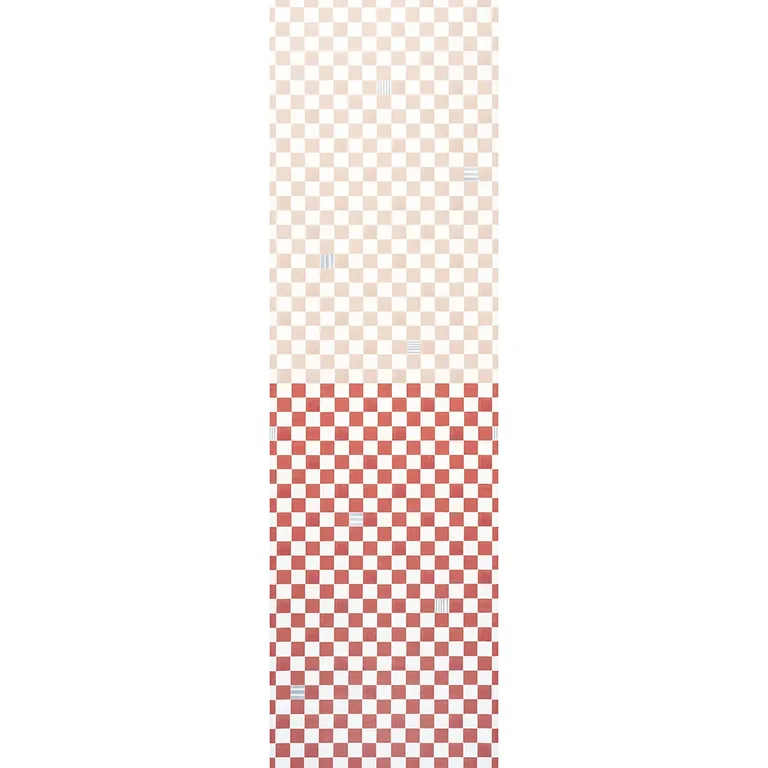 Schumacher GAMBIT PANEL wallpaper, color EARTHY PINK & RED, SKU 5014265