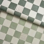 Gambit Panel SAGE & DEEP GREEN Schumacher Wallpaper wallpaper - SKU 5014262