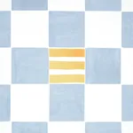 GAMBIT PANEL SAND & SOFT BLUE Schumacher Wallpaper wallpaper - SKU 5014264