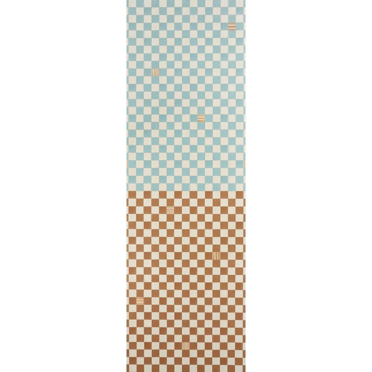 5014260 | Gambit Panel – TEAL & EARTHY BROWN