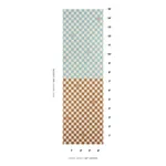 Gambit Panel - TEAL & EARTHY BROWN Schumacher Wallpaper | Wa Gambit Panel TEAL & EARTHY BROWN Schumacher Wallpaper wallpaper - SKU 5014260