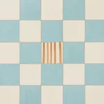 Gambit Panel - TEAL & EARTHY BROWN Schumacher Wallpaper | Wa Gambit Panel TEAL & EARTHY BROWN Schumacher Wallpaper wallpaper - SKU 5014260
