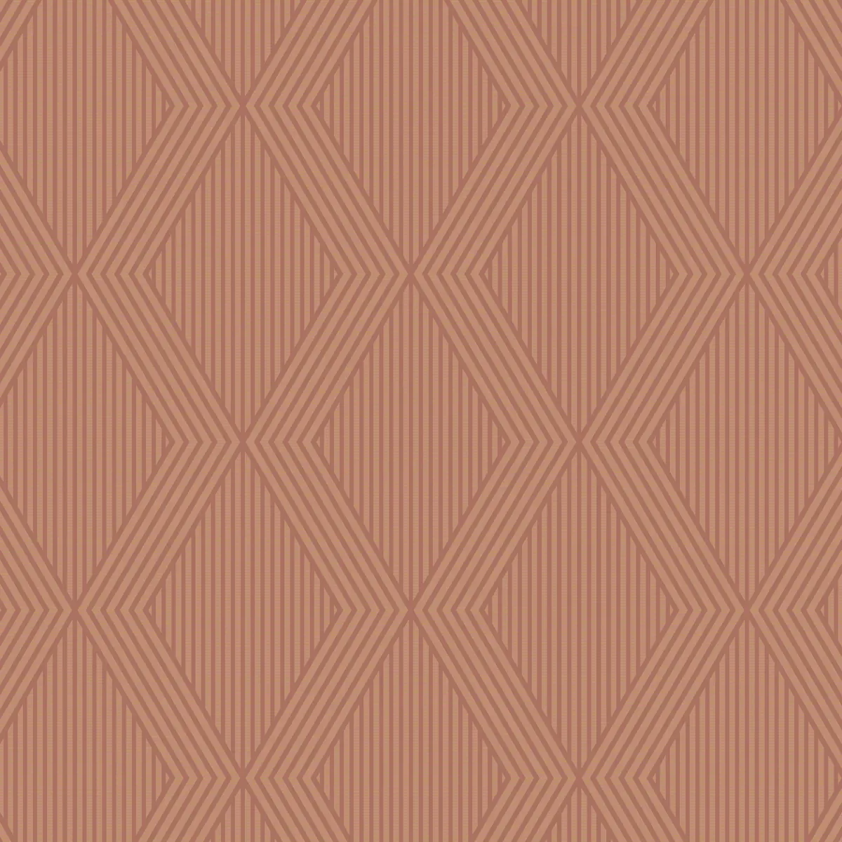 GARBO TERRACOTTA AND GOLD Schumacher Wallpaper wallpaper - SKU 2014