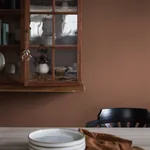 GARBO TERRACOTTA AND GOLD Schumacher Wallpaper wallpaper - SKU 2014