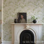 GARDEN GATE SOFT NEUTRAL Schumacher Wallpaper wallpaper - SKU 5013871