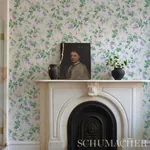 GARDEN GATE VIOLET Schumacher Wallpaper wallpaper - SKU 5013870