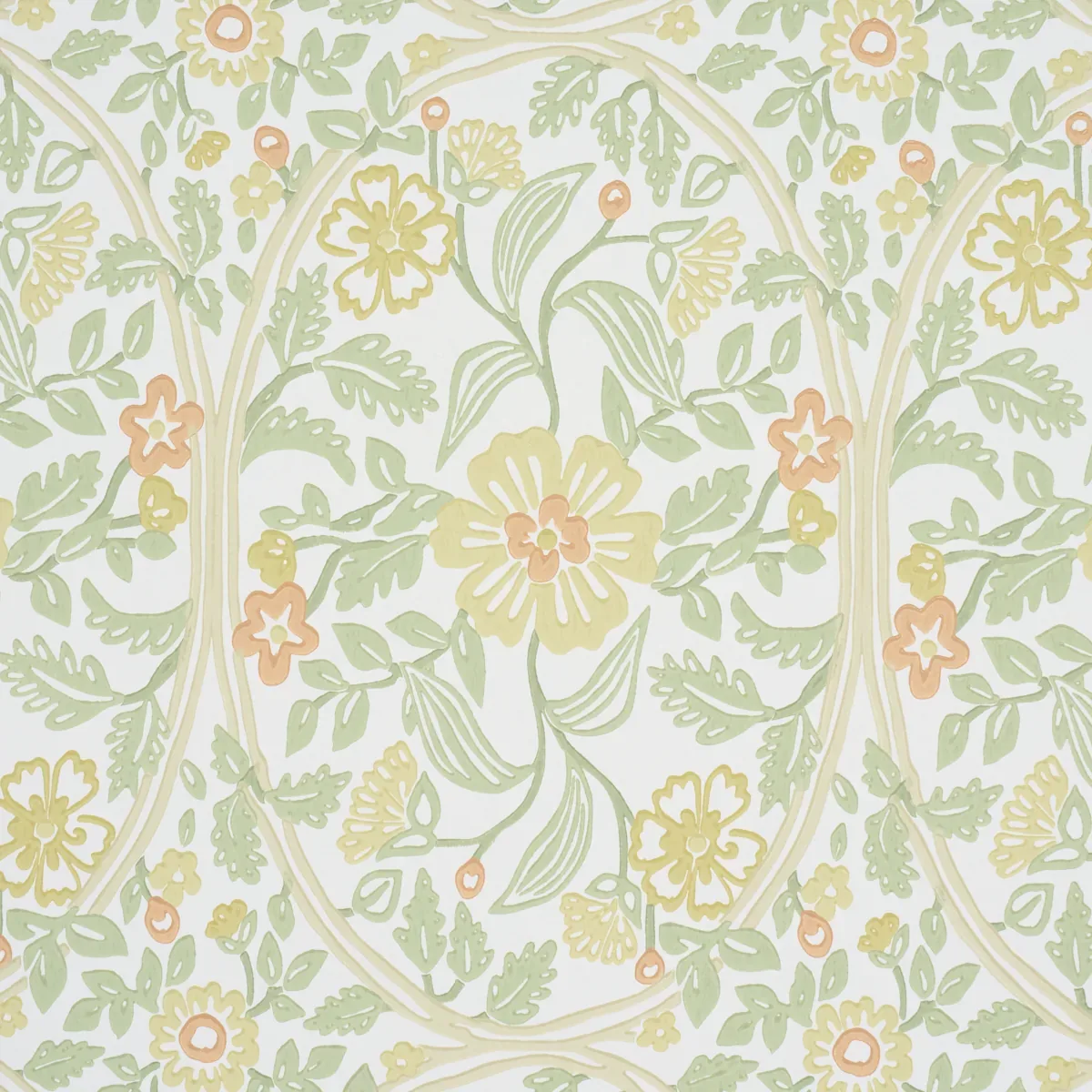 GARDEN GUILD MARIGOLD Schumacher Wallpaper wallpaper - SKU 5016271