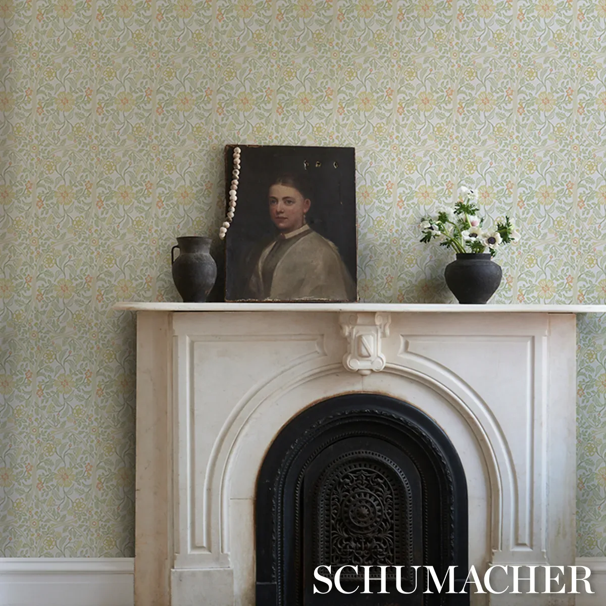 GARDEN GUILD MARIGOLD Schumacher Wallpaper wallpaper - SKU 5016271