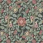 GARDEN GUILD MIDNIGHT Schumacher Wallpaper wallpaper - SKU 5016270