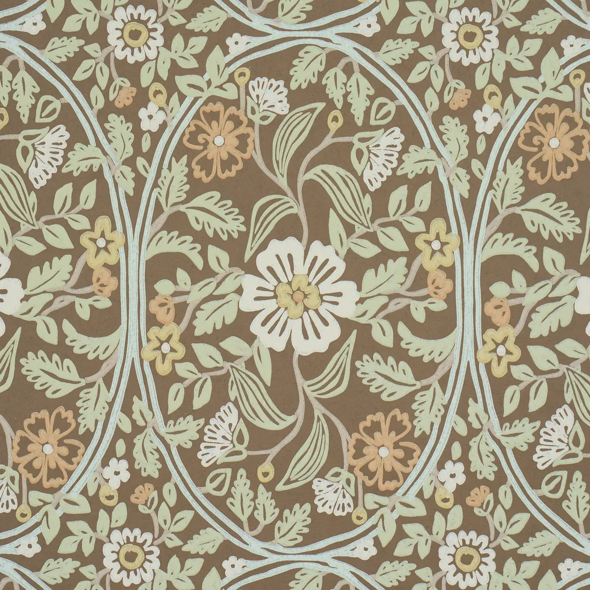 GARDEN GUILD SAGE Schumacher Wallpaper wallpaper - SKU 5016272