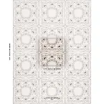 GARDEN OF HEARTS BLACK & IVORY Schumacher Wallpaper wallpaper - SKU 5017860