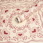 GARDEN OF HEARTS RED Schumacher Wallpaper wallpaper - SKU 5017861