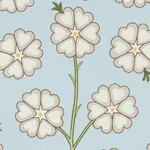 GARDENIA - EGG BLUE Schumacher Wallpaper | Wallpaper Twins GARDENIA EGG BLUE Schumacher Wallpaper wallpaper - SKU 5014921