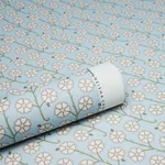 GARDENIA - EGG BLUE Schumacher Wallpaper | Wallpaper Twins GARDENIA EGG BLUE Schumacher Wallpaper wallpaper - SKU 5014921