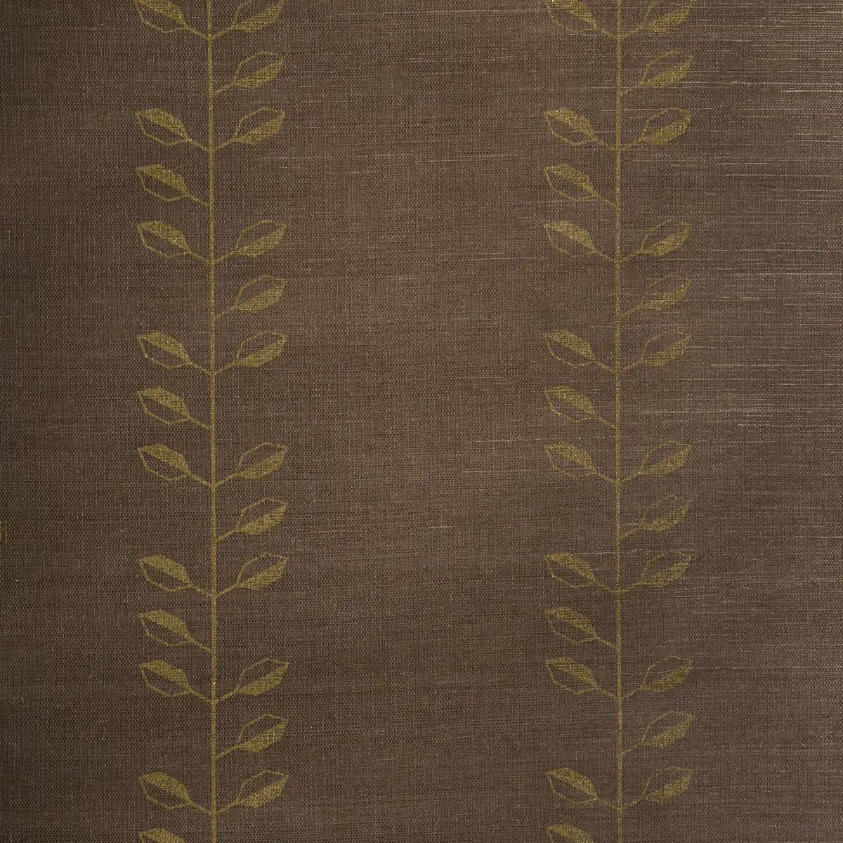 5016701 | GEO LEAF SISAL – METALLIC GOLD & SEPIA