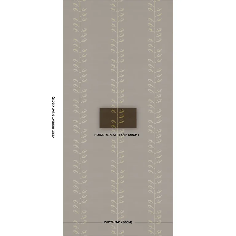 color METALLIC GOLD & SEPIA