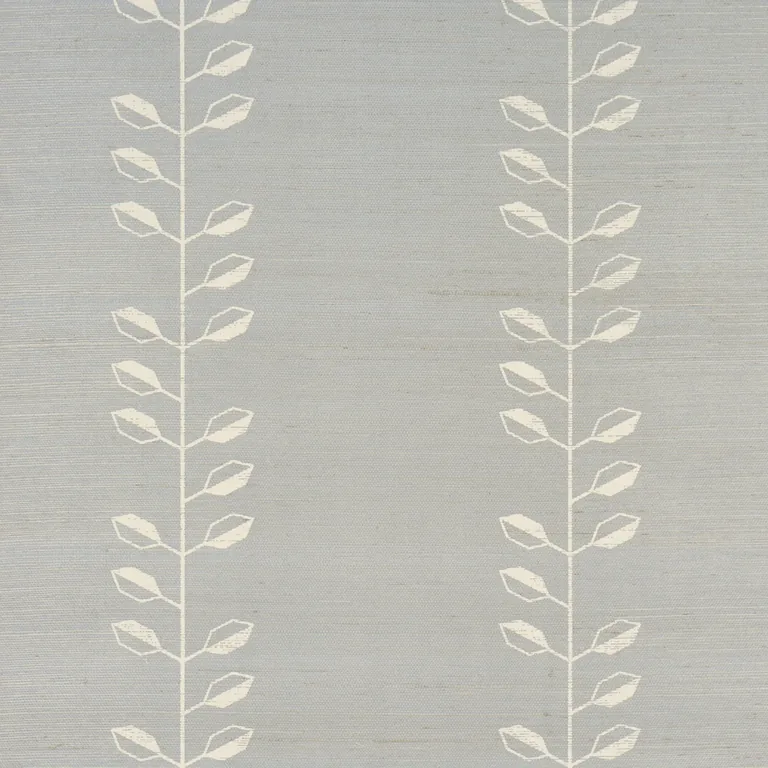 Schumacher GEO LEAF SISAL wallpaper