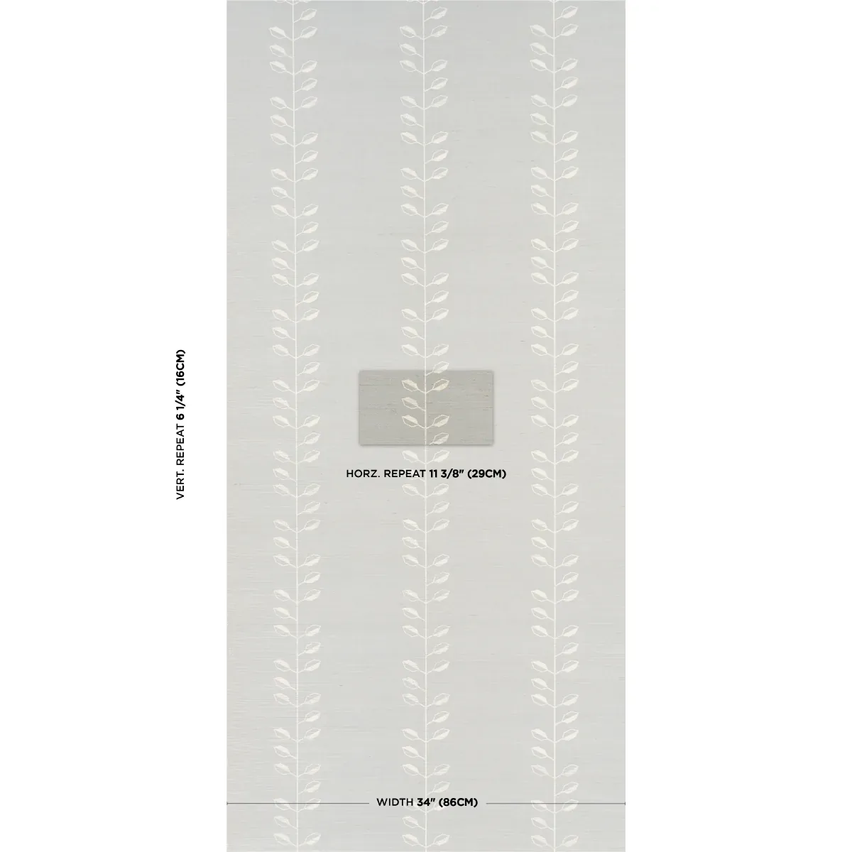 GEO LEAF SISAL room view