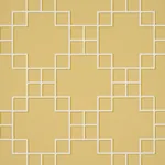 GEORGETTE TRELLIS BUTTERCUP Schumacher Wallpaper wallpaper - SKU 5016500