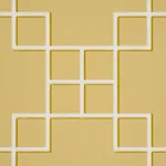 GEORGETTE TRELLIS BUTTERCUP Schumacher Wallpaper wallpaper - SKU 5016500