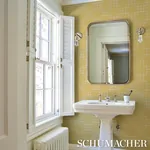 GEORGETTE TRELLIS BUTTERCUP Schumacher Wallpaper wallpaper - SKU 5016500