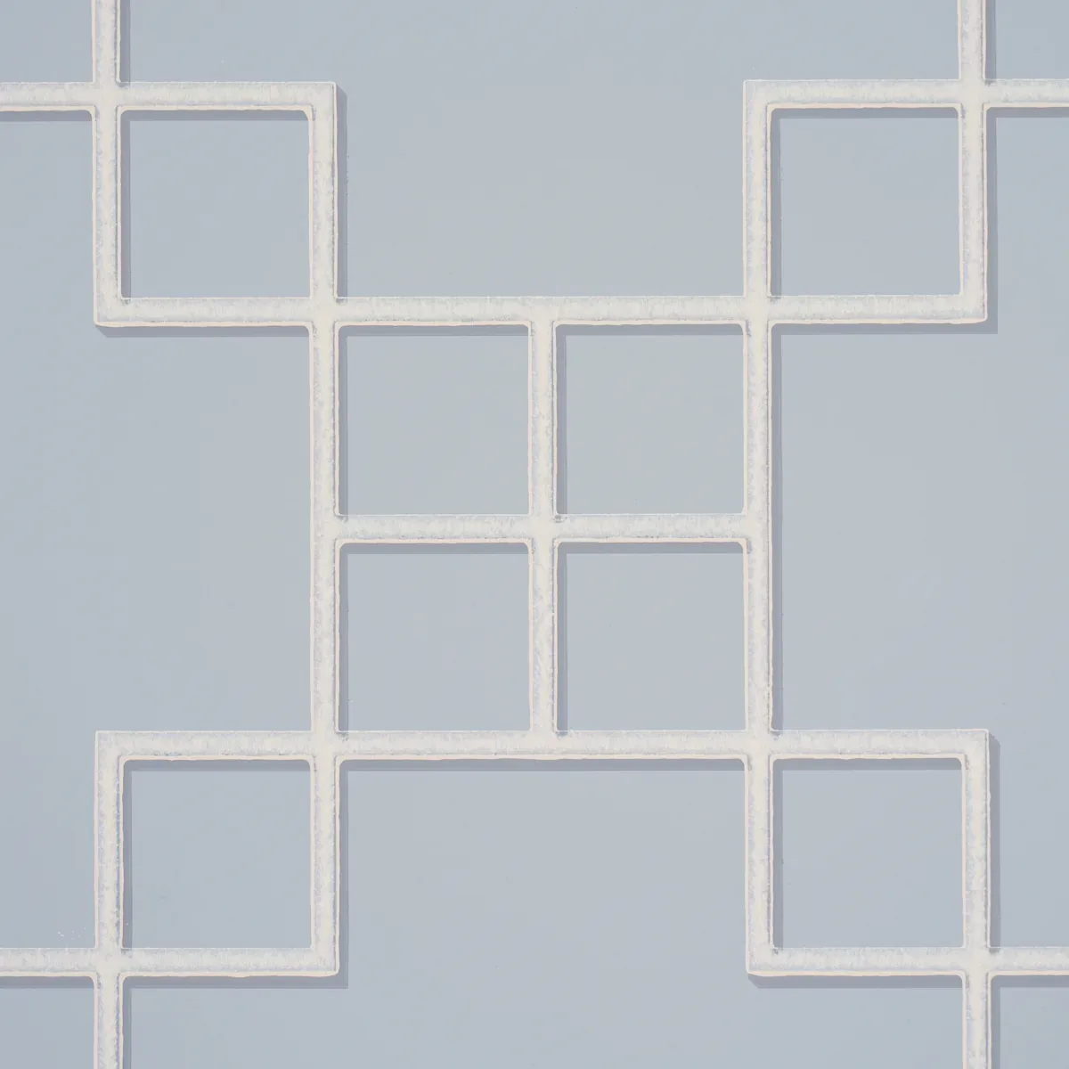 GEORGETTE TRELLIS LIGHT BLUE Schumacher Wallpaper wallpaper - SKU 5016501