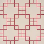 GEORGETTE TRELLIS - RED Schumacher Wallpaper | Wallpaper Twi GEORGETTE TRELLIS RED Schumacher Wallpaper wallpaper - SKU 5016502