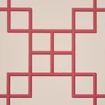 GEORGETTE TRELLIS - RED Schumacher Wallpaper | Wallpaper Twi GEORGETTE TRELLIS RED Schumacher Wallpaper wallpaper - SKU 5016502