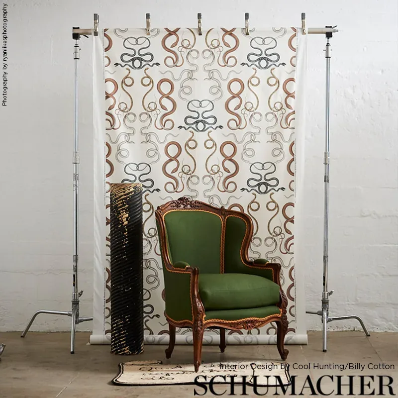 GIOVE AGATE & ONYX Schumacher Wallpaper wallpaper - SKU 5009462