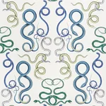 GIOVE EMERALD & SAPPHIRE Schumacher Wallpaper wallpaper - SKU 5009460