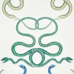 GIOVE EMERALD & SAPPHIRE Schumacher Wallpaper wallpaper - SKU 5009460