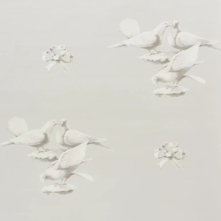 Schumacher Giunone wallpaper, color STONE, SKU 5009360