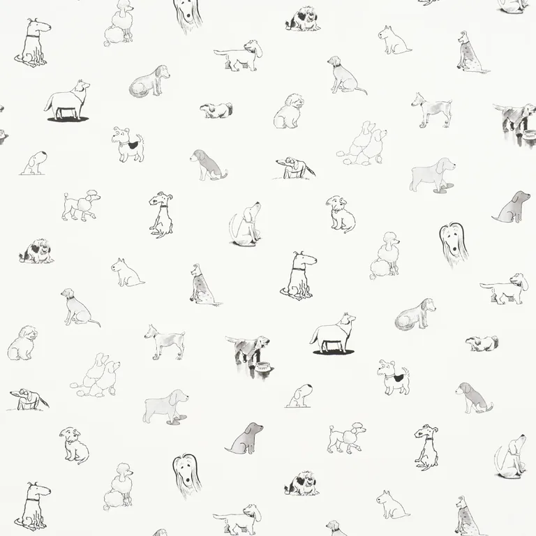 Schumacher GOOD DOGS EVERYWHERE wallpaper