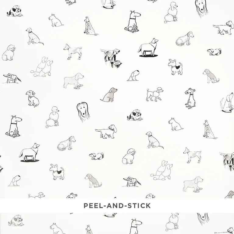 Schumacher GOOD DOGS EVERYWHERE wallpaper