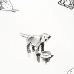 GOOD DOGS EVERYWHERE - BLACK & WHITE Schumacher Wallpaper | GOOD DOGS EVERYWHERE BLACK & WHITE Schumacher Wallpaper wallpaper - SKU 5016300