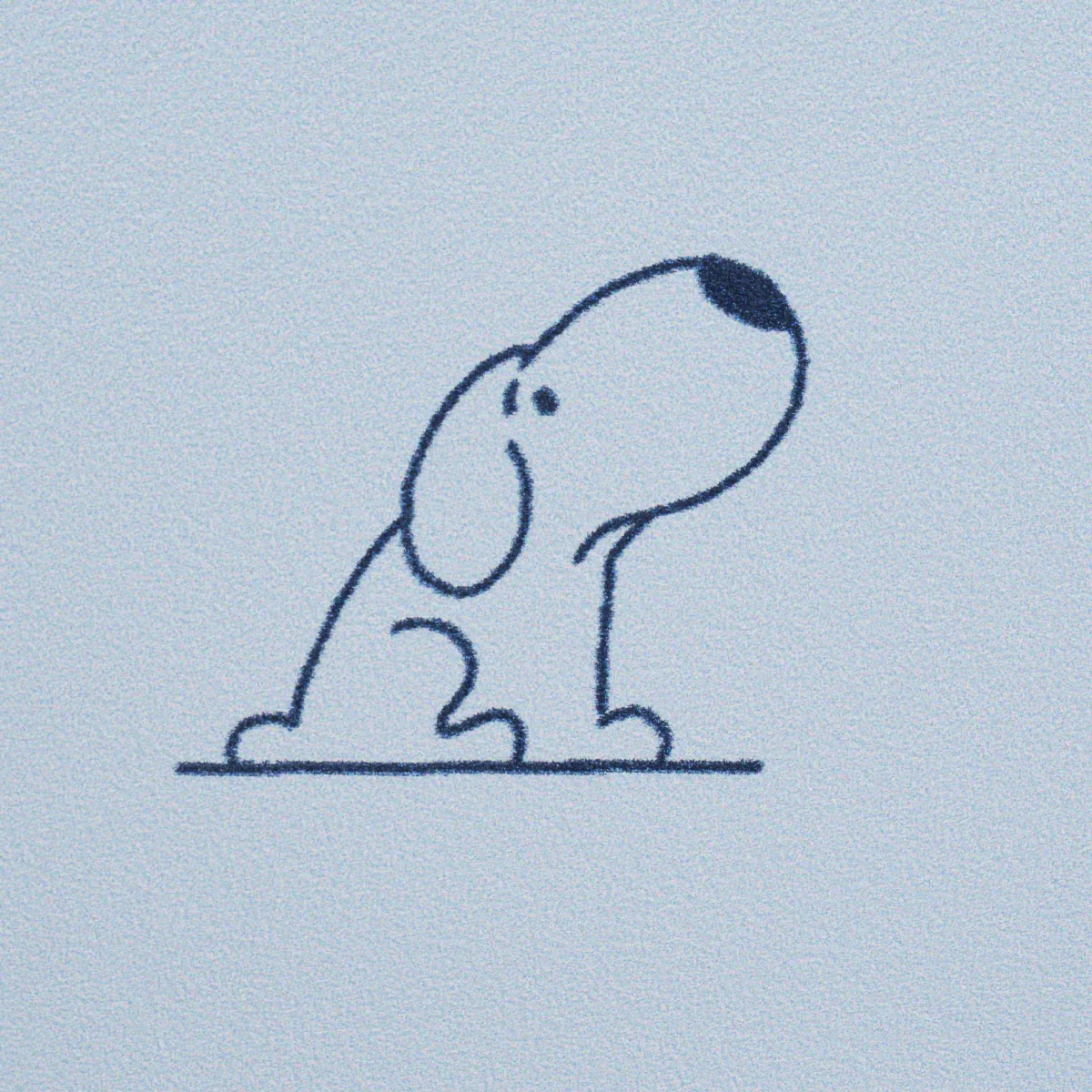 GOOD DOGS EVERYWHERE - SKY & NAVY BLUE Schumacher Wallpaper GOOD DOGS EVERYWHERE SKY & NAVY BLUE Schumacher Wallpaper wallpaper - SKU 5016132