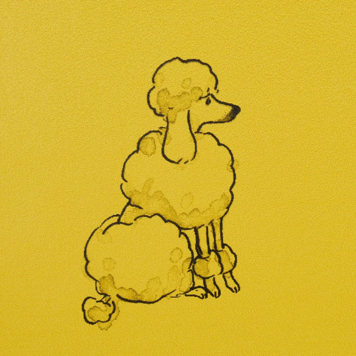 GOOD DOGS EVERYWHERE - TAXI-CAB YELLOW Schumacher Wallpaper GOOD DOGS EVERYWHERE TAXI-CAB YELLOW Schumacher Wallpaper wallpaper - SKU 5016131