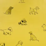 GOOD DOGS EVERYWHERE - TAXI-CAB YELLOW Schumacher Wallpaper GOOD DOGS EVERYWHERE TAXI-CAB YELLOW Schumacher Wallpaper wallpaper - SKU 5016301