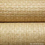 GOZA WEAVE - BEIGE Schumacher Wallpaper | Wallpaper Twins GOZA WEAVE BEIGE Schumacher Wallpaper wallpaper - SKU 5002991