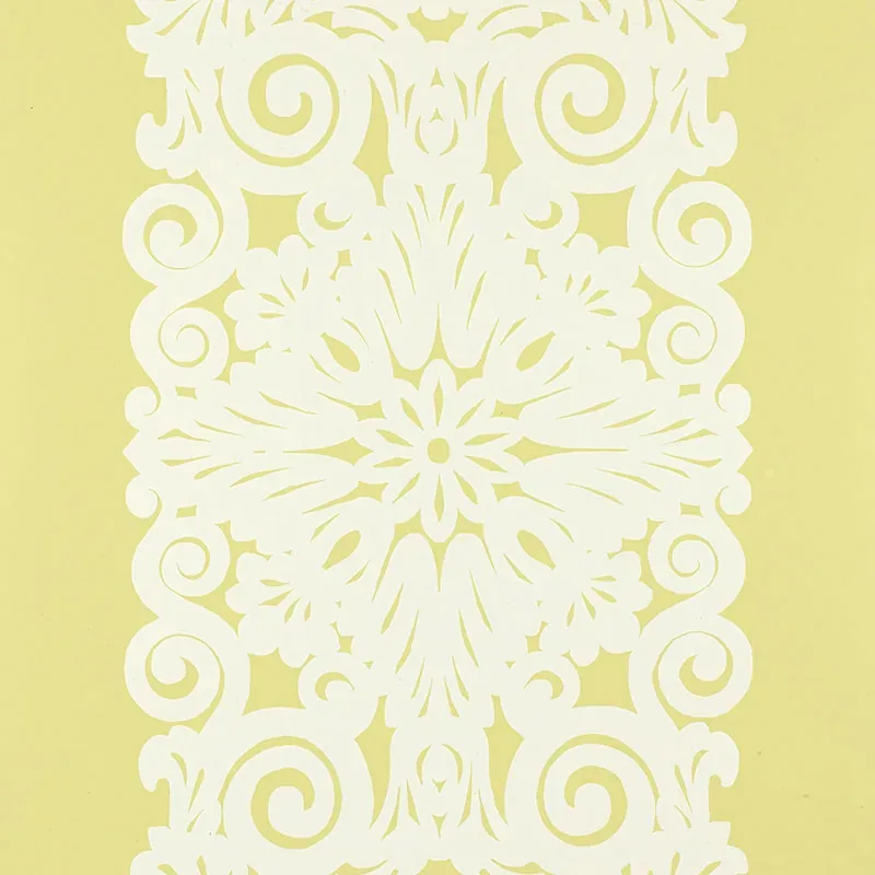 GRAPHIC PANEL STRIPE SPRING Schumacher Wallpaper wallpaper - SKU 5003202