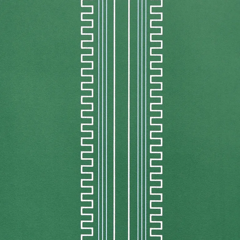Schumacher Greco Stripe wallpaper, color GREEN, SKU 5015142