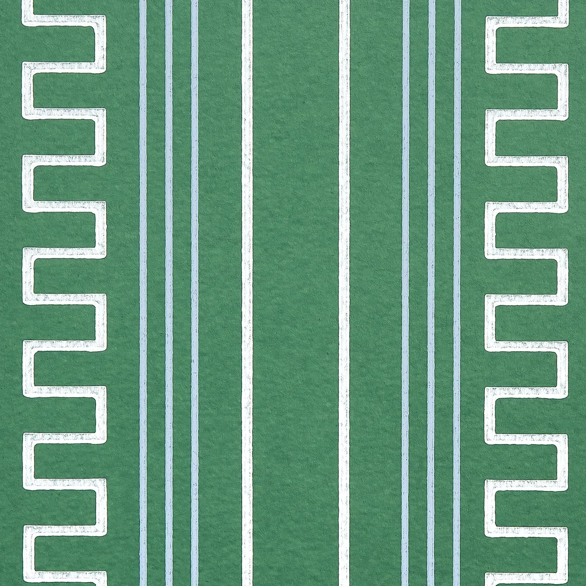 Greco Stripe GREEN Schumacher Wallpaper wallpaper - SKU 5015142