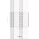 Greco Stripe IVORY Schumacher Wallpaper wallpaper - SKU 5015143