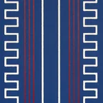 Greco Stripe NAVY Schumacher Wallpaper wallpaper - SKU 5015141