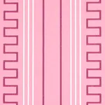 Greco Stripe PINK Schumacher Wallpaper wallpaper - SKU 5015144