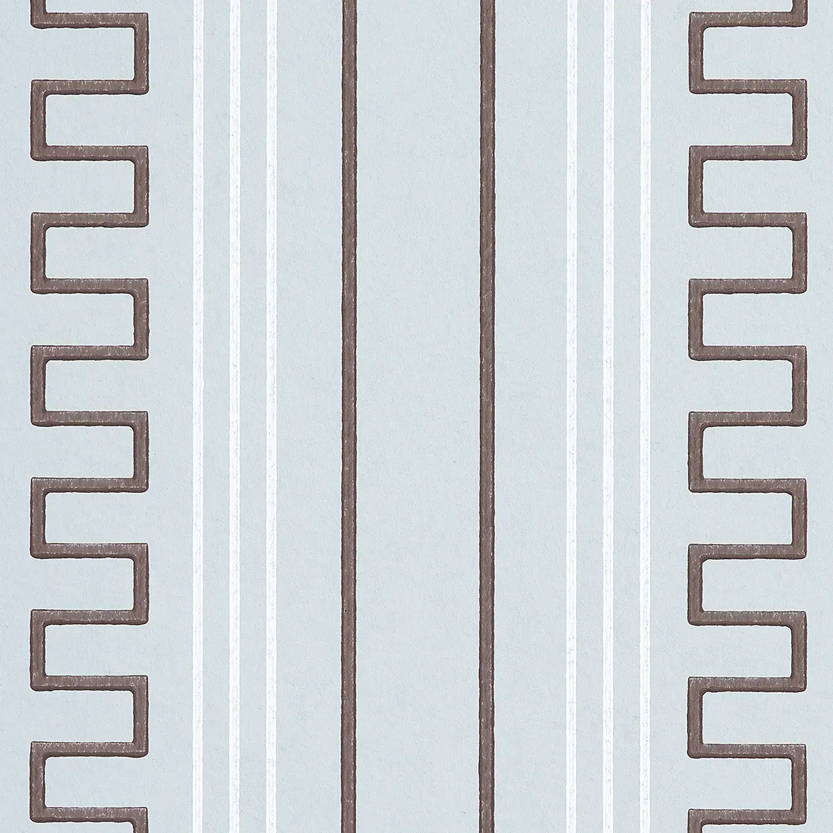 Greco Stripe SKY Schumacher Wallpaper wallpaper - SKU 5015140